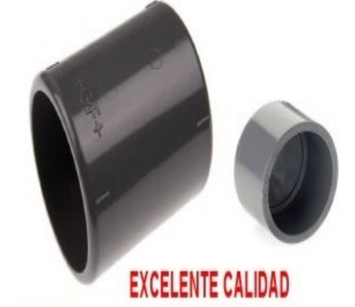 Tapon Con Conexion 1/2-3/4pLG De Plastico Mayor Y Detal