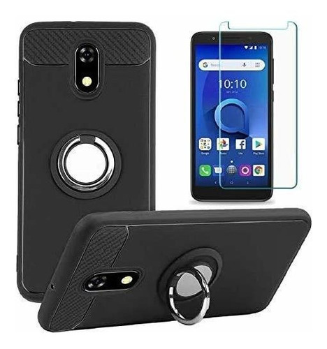 P/n Blu View 2/b130dl Funda Con Protector De Cristal Templad