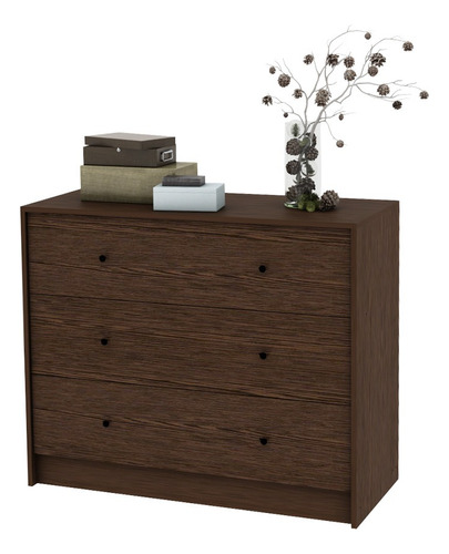 Comoda Cajonera Doble Calidad Funcional Espaciosa Roble Deco Roble
