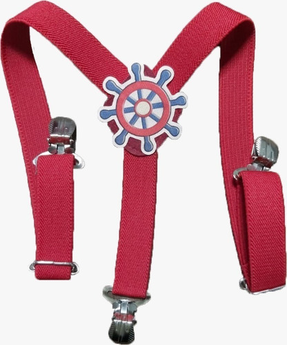 Roupa Para Bebê Conjunto Suspensório Ursinho Marinheiro Azul