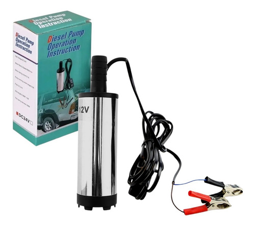 Imagen 2 de 5 de Bomba Trasvasije 12v 24v Diesel Petroleo Parafina