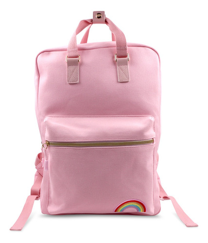 Mochila Escolar Ticher Mf993304-2 Rosa