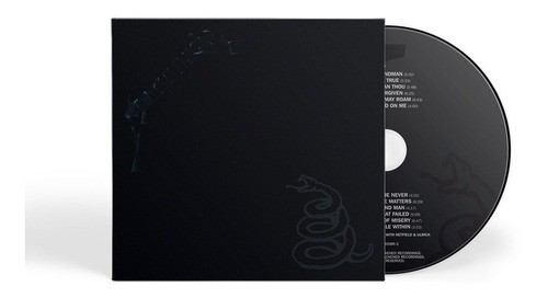 Cd Metallica Black Album Remastered 2021.