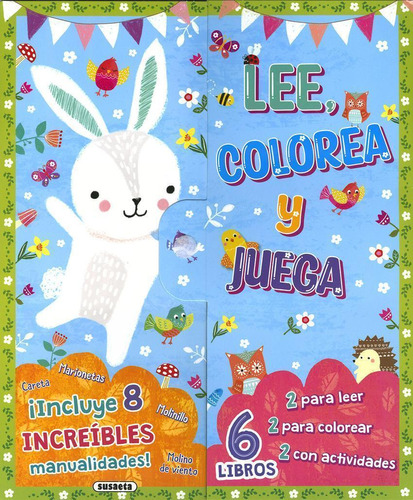 Libro: Lee, Colorea Y Juega. Vv.aa.. Susaeta Ediciones