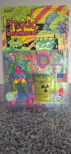 Toxic Crusaders Brilla En La Oscuridad Super 7