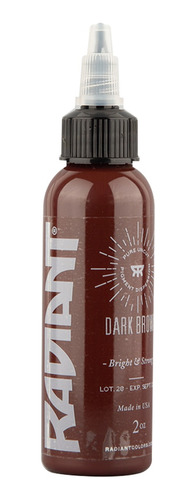 Tinta Profesional Para Tatuar Radiant Dark Brown 2oz Tattoo