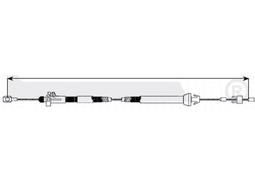 Chicote Acelerador Dodge Ram 2500 1997 - 2001 8l Cahsa