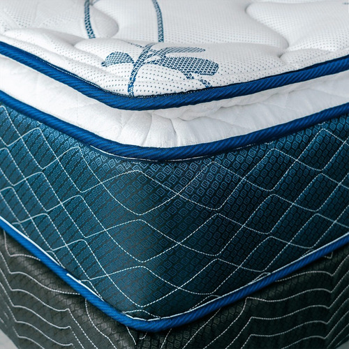 Colchón Queen Size Spring Air Carmín + Box Sp