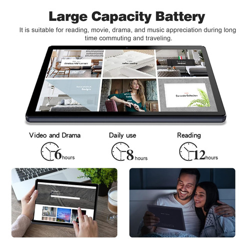 Pritom Touch10 Tablet 10 Pulgadas - Tablet Android 13, 64...