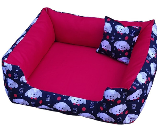  Cama Dog  Caminha Pet Cama Lavável 60x60