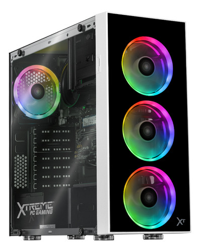 Xtreme Pc Gaming Amd Radeon 780m Ryzen 7 8700g 32gb Ddr5 Ssd 1tb Wifi Dragonfly White