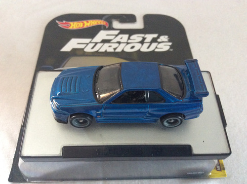 Nissan Skyline Gt-r R34 Fast & Furious Hot Wheels Original