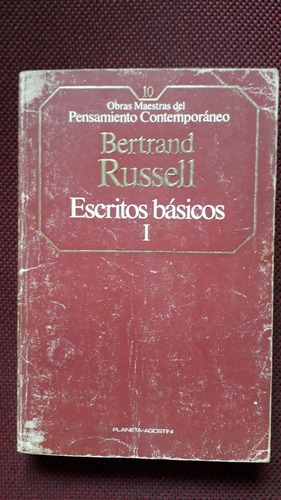 Bertrand Russell Escritos Básicos 1 N°10 326 Pag Unico Dueño