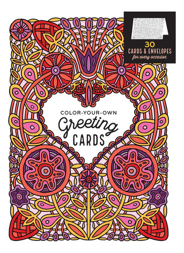 Libro: Color-your-own Greeting Cards: 30 Cards & Envelopes F