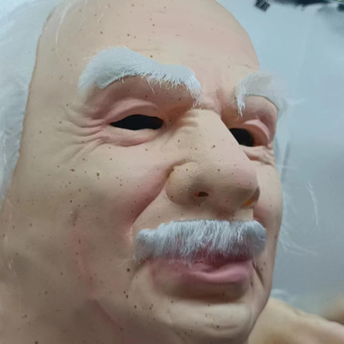 Máscara De Látex Realista De Halloween, Máscara De Velho De