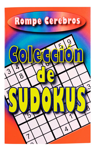 Colección De Sudokus / Rompe Cerebros / 2 Pzas / Nuevo