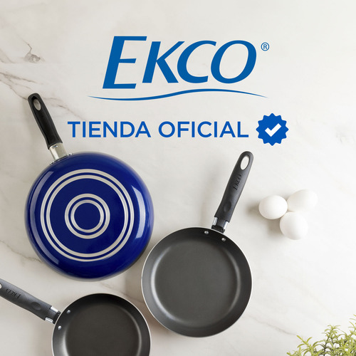 Sartén Ekco Classic Azul De 30cm Antiadherente Geothermic