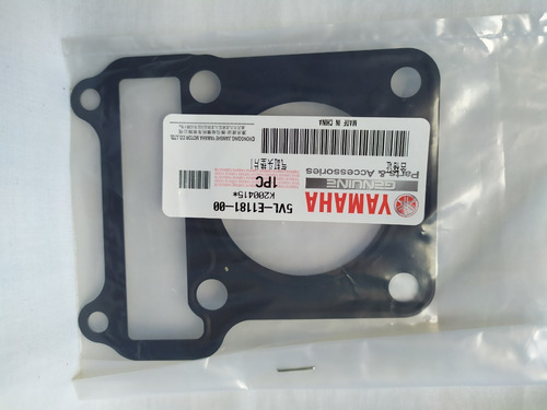 Imagen 2 de 3 de Empacadura De Camara Para Yb125 Y Ybr125 Original Yamaha