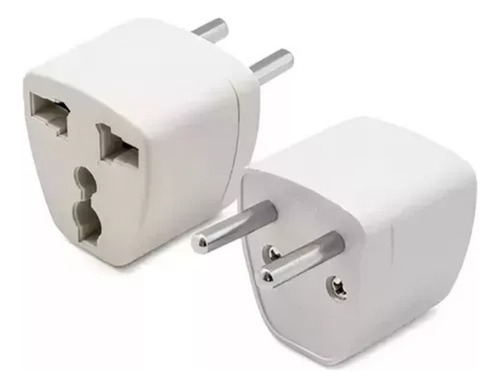 Set 2x1 Adaptador Enchufe Adaptador Corriente Chile