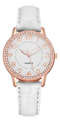 Reloj De Pulsera De Lujo Con Diamantes Para Mujer