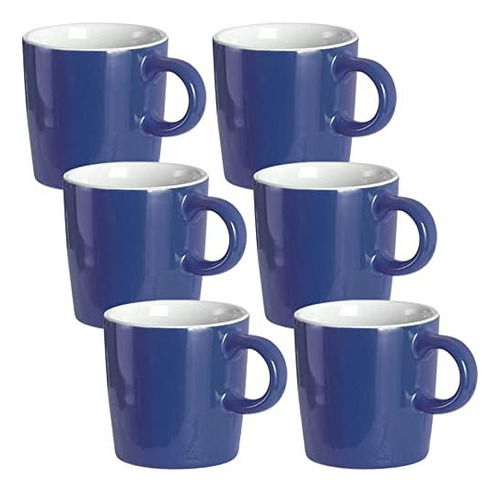 Homedge Mini Taza De Café Espresso De Porcelana, 4 Onzas [u]