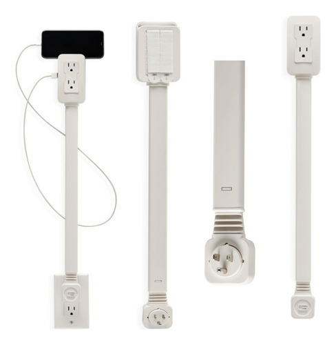 Extensor De Tomada Com Usb E Alimentação Ca, A