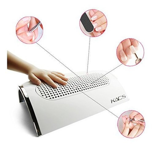 Colector De Succion De Polvo Kads Nail Art 3 Ventiladores P