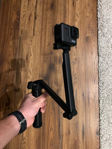 Bastón 3 Way Para Cámaras Deportivas Gopro U Otras