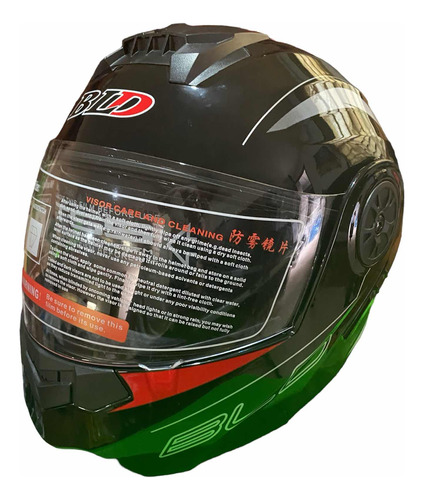 Casco Para Moto Bl V-s Dot Ece Policarbonato Yfibradecarbono