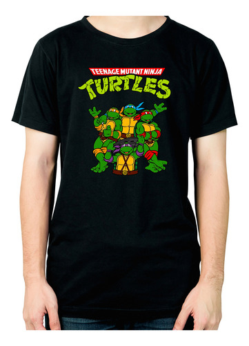 Remera Tortugas Ninja Tmnt  003 Dtg Minos