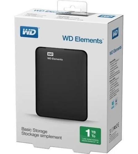 Imagen 4 de 6 de Western Digital WD Elements Portable WDBUZG0010BBK 1 TB - Negro