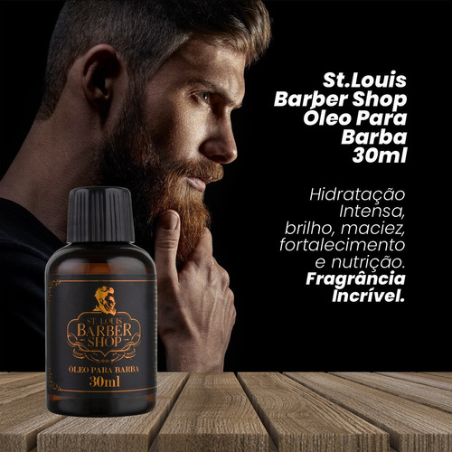 Imagem 2 de 4 de Kit Barber Masculino Cabelo Barba Matização Grisalhos