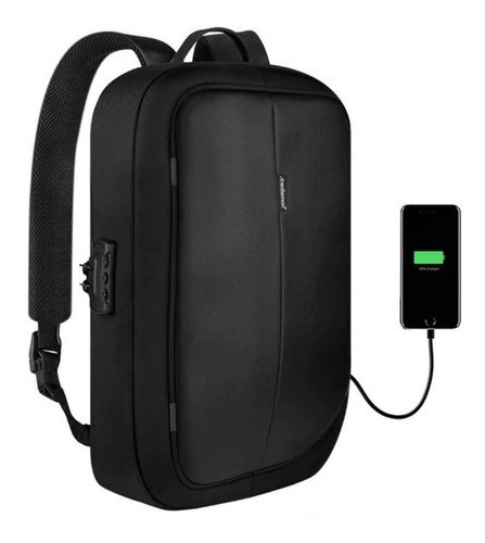 Mochila Antirrobo Lujo Redlemon Seguridad Usb Impermeable