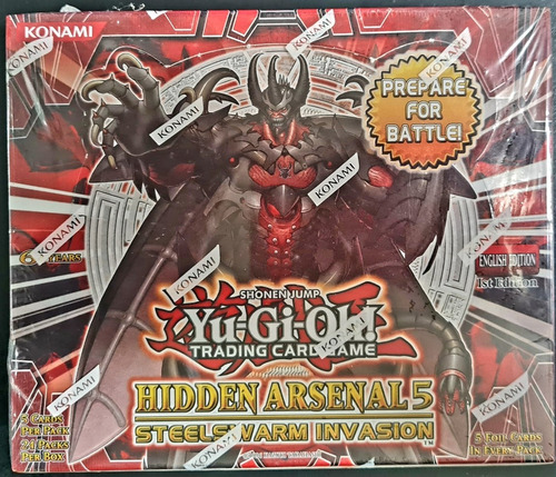 Yugioh Hidden Arsenal 5 Booster Box Display Inglés 24booster