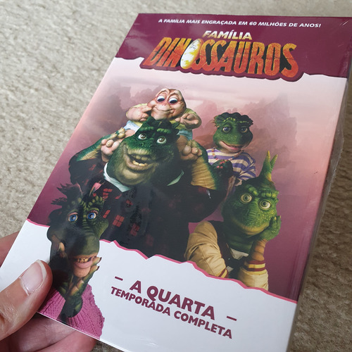 Dvd Família Dinossauros Quarta Temporada Completa Original