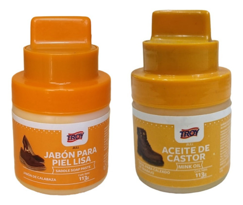 Kit Aceite De Castor Y Jabón De Calabaza Zapatos Troy 