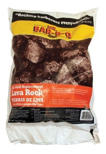 Roca Volcánica Lava Parrilla -barbacoa A Gas- 3k