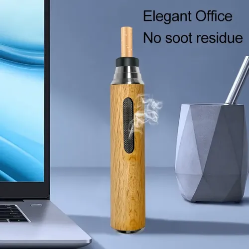lazy cigarette holder Cleance! Pocket Ashtray, Portable Ashtray,Smokeless Ashtray For Car, Does Not Drop The Ash,Electric Flameless Lighter, USB Rechargeable Small Ashtray Set of 2 USB Rechargeable