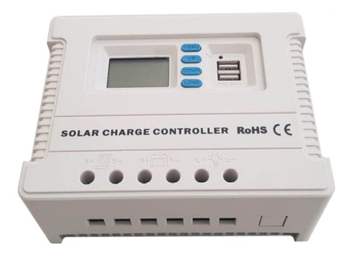 Imagen 2 de 6 de Regulador De Carga Fema Para Paneles Solares 50a