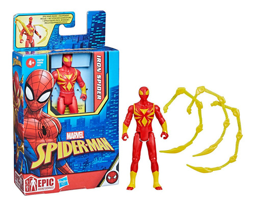 Hasbro Figura 11cm Articulado Heroes Iron Spider