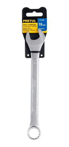Llave Combinada 19 X 230mm Mecanica Tubieras Acero 21913