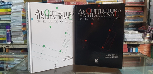 Libro Arquitectura Habitacional Plazola (2 Tomos)