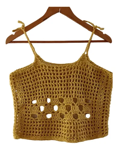 Musculosa tejida hotsell