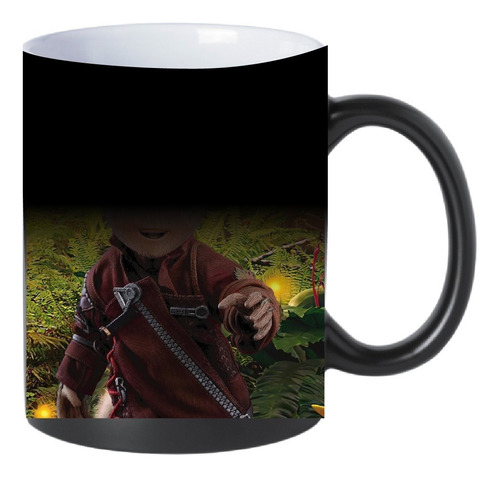 Taza Magica  Groot + Vinilo Sticker Gratis