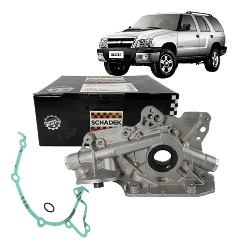 Bomba Oleo Motor Gm Blazer Colina 2.4 8v 2005 A 2009 Schadek