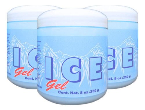 2 Gel Frio Muscular Ice Pomada Fresca Masaje Lesion C/ Envio