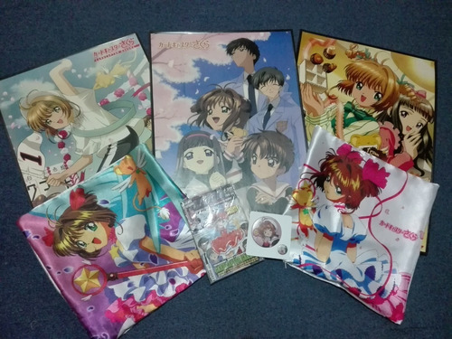 Combo Anime Cardcaptor Sakura Poster Funda Revista Pines