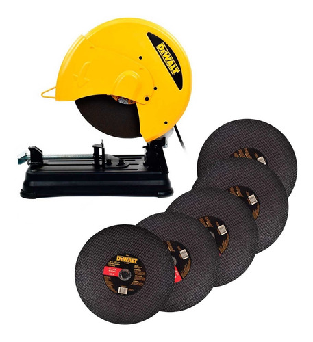 Cortadora De Metales Dewalt D28730-b3 + 5 Discos