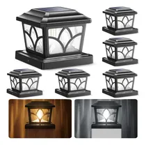 Comprar Lámparas De Poste Solar Siedinlar Para Exteriores Con 4 Modo