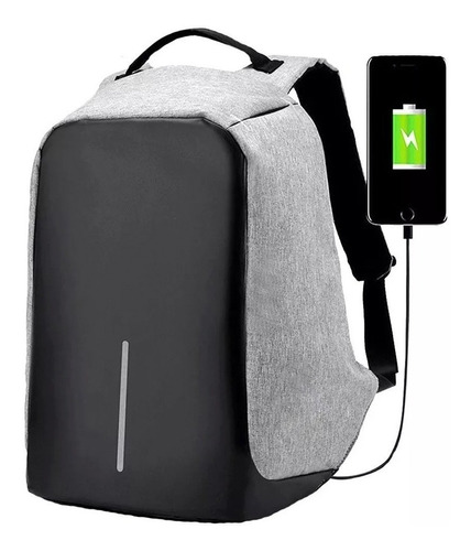 Mochila Antirrobo Morral Notebook Laptop Usb 15.6 Pulgadas